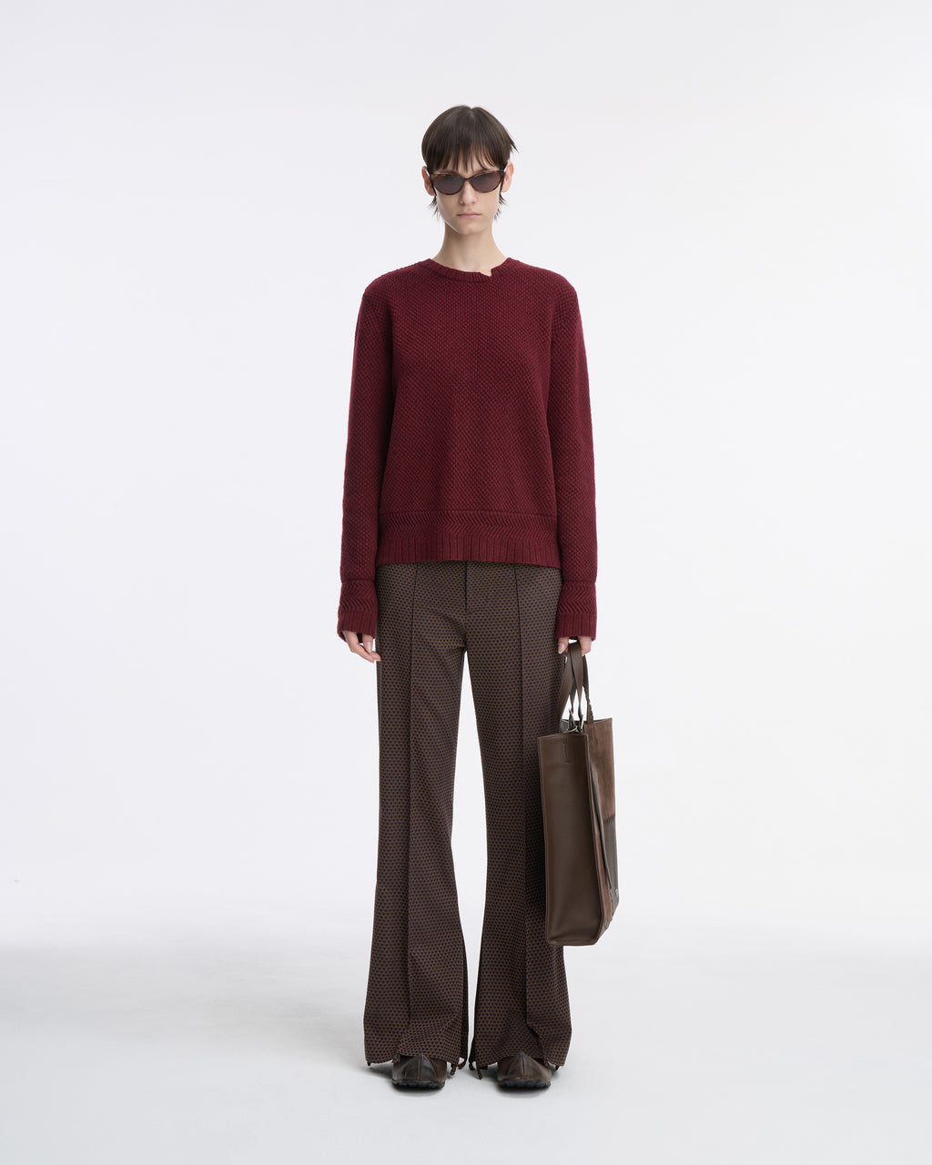 Ader Error - Knit Product. 36 (Burgundy) product image 7 | TRAB K-Fashion Australia
