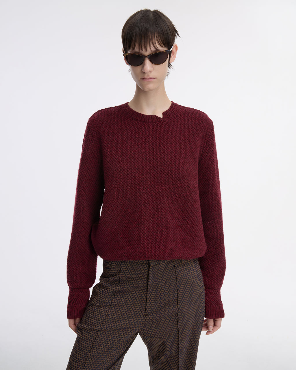 Ader Error - Knit Product. 36 (Burgundy) product image 9 | TRAB K-Fashion Australia