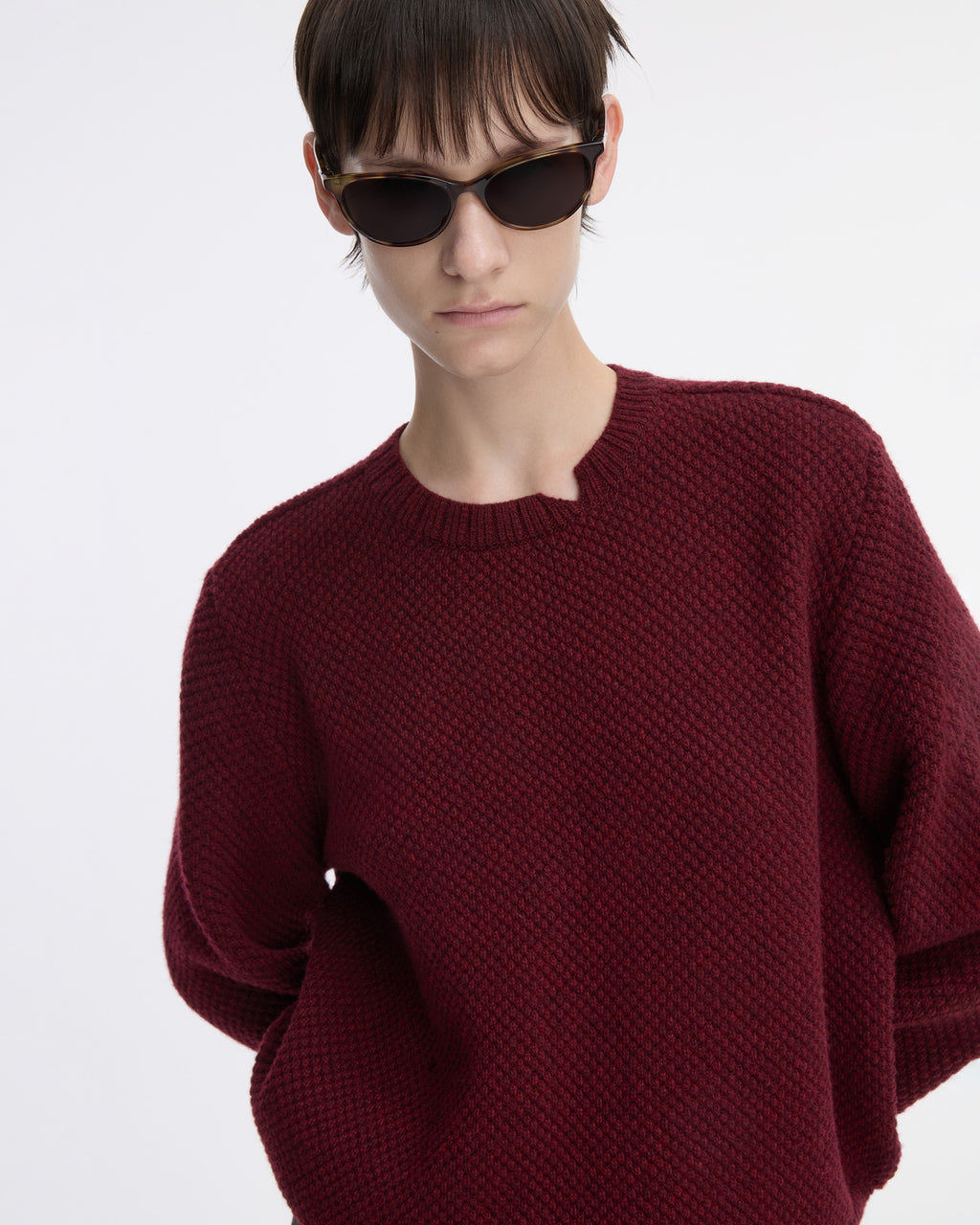 Ader Error - Knit Product. 36 (Burgundy) product image 10 | TRAB K-Fashion Australia
