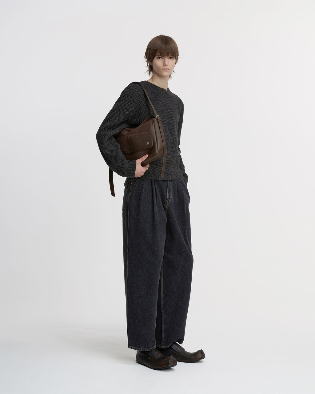 Ader Error - Knit Product. 36 (Charcoal) product image 4 | TRAB K-Fashion Australia