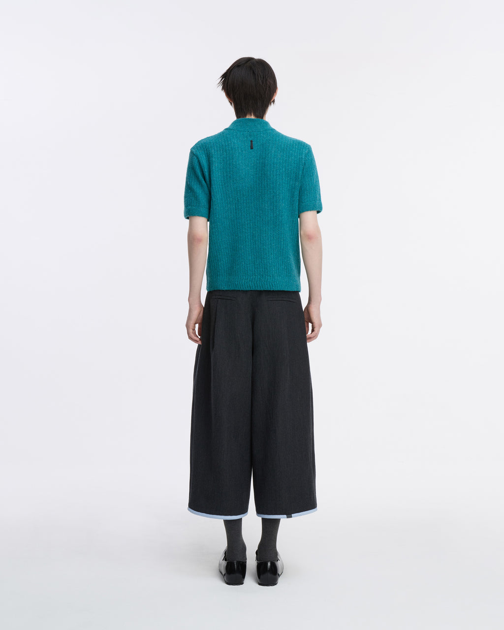 Ader Error - Half Sleeve Knit Product. 37 (Turquoise) product image 3 | TRAB K-Fashion Australia