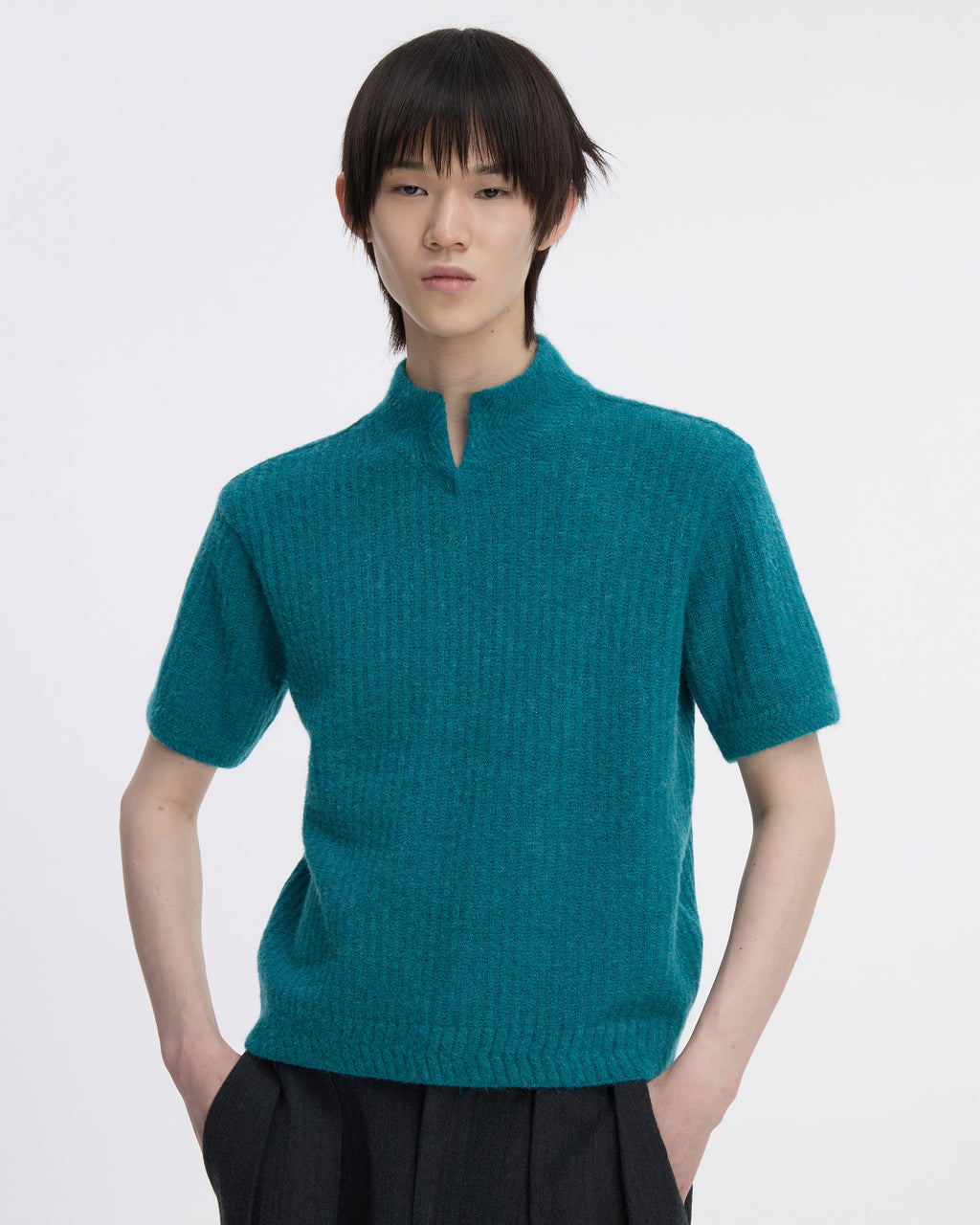 Ader Error - Half Sleeve Knit Product. 37 (Turquoise) product image 4 | TRAB K-Fashion Australia