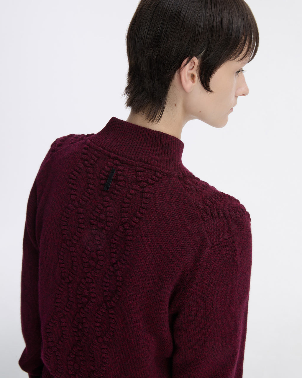 Ader Error - Cardigan Product. 38 (Burgundy) product image 10 | TRAB K-Fashion Australia