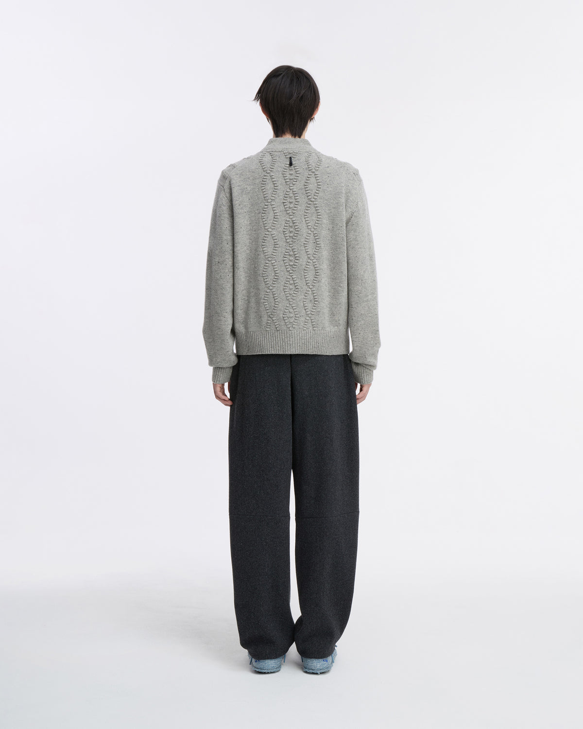 Ader Error - Cardigan Product. 38 (Grey) product image 3 | TRAB K-Fashion Australia