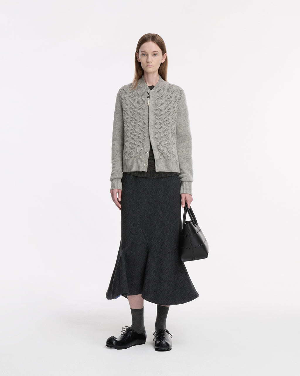 Ader Error - Cardigan Product. 38 (Grey) product image 6 | TRAB K-Fashion Australia
