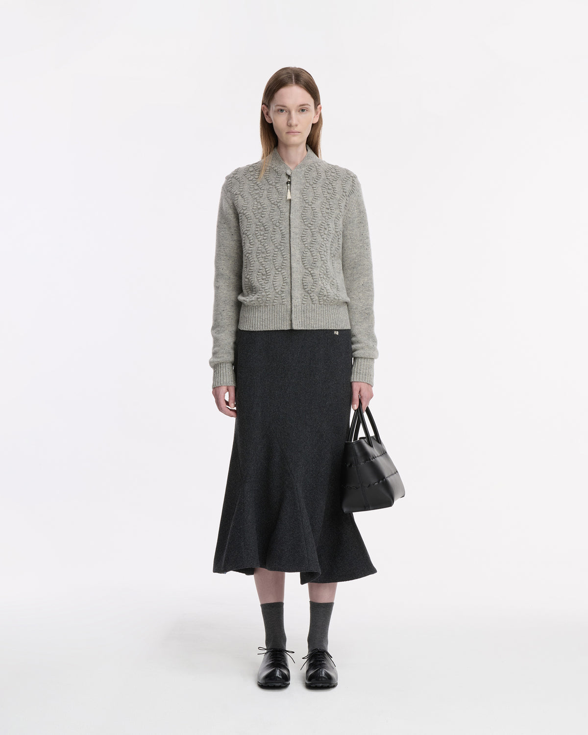 Ader Error - Cardigan Product. 38 (Grey) product image 7 | TRAB K-Fashion Australia