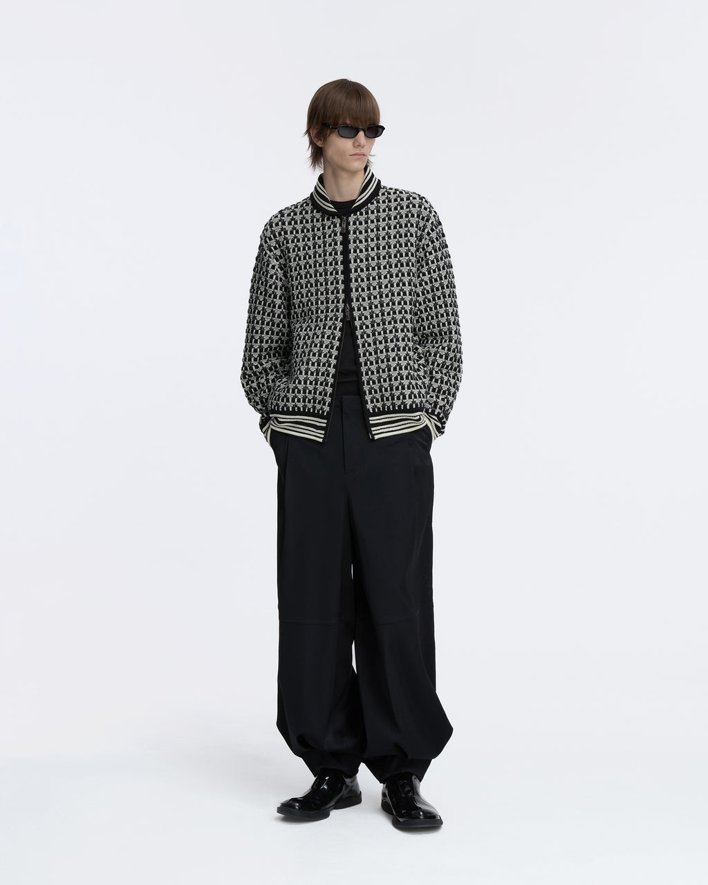 Ader Error - Cardigan Product. 39 (Noir) product image 1 | TRAB K-Fashion Australia