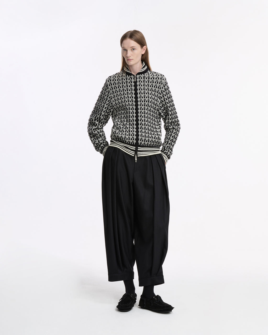 Ader Error - Cardigan Product. 39 (Noir) product image 5 | TRAB K-Fashion Australia
