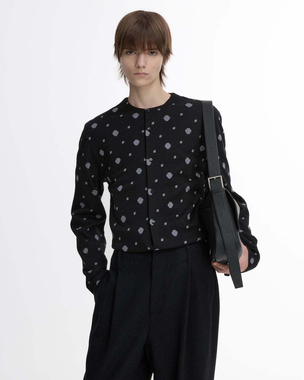 Ader Error - Cardigan Product. 40 (Noir) product image 4 | TRAB K-Fashion Australia