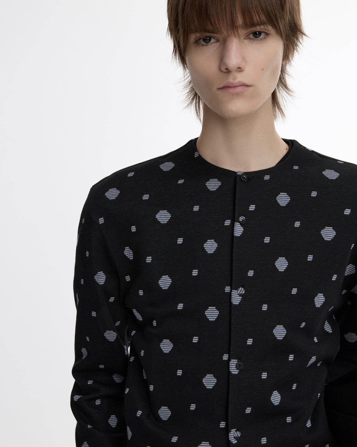 Ader Error - Cardigan Product. 40 (Noir) product image 5 | TRAB K-Fashion Australia