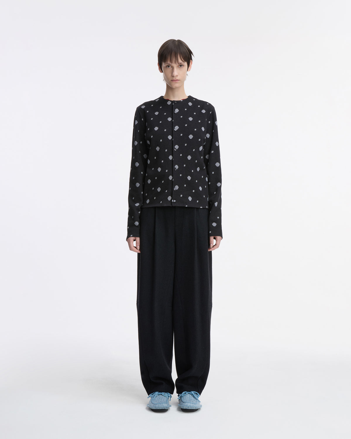 Ader Error - Cardigan Product. 40 (Noir) product image 7 | TRAB K-Fashion Australia
