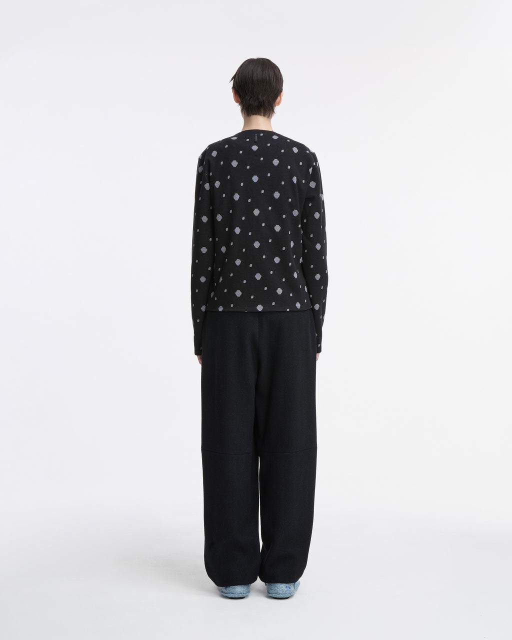 Ader Error - Cardigan Product. 40 (Noir) product image 8 | TRAB K-Fashion Australia