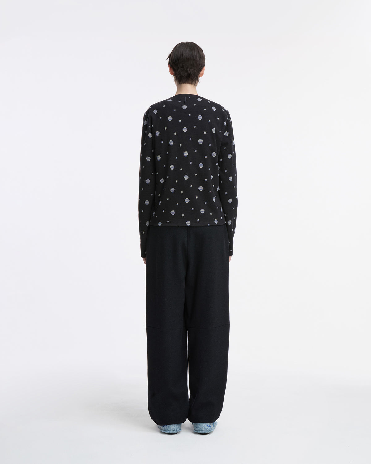 Ader Error - Cardigan Product. 40 (Noir) product image 8 | TRAB K-Fashion Australia
