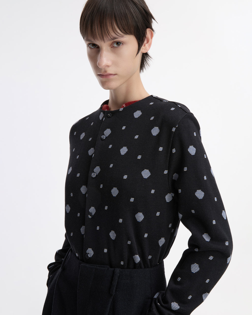 Ader Error - Cardigan Product. 40 (Noir) product image 9 | TRAB K-Fashion Australia