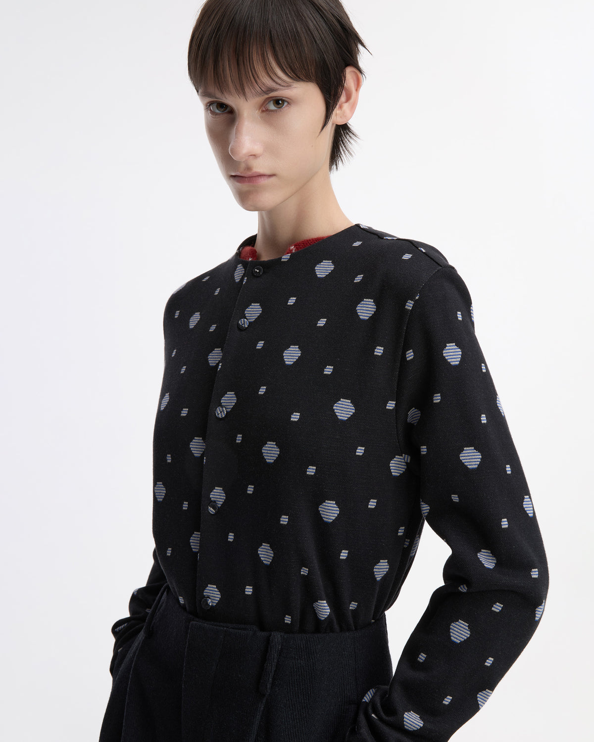 Ader Error - Cardigan Product. 40 (Noir) product image 9 | TRAB K-Fashion Australia