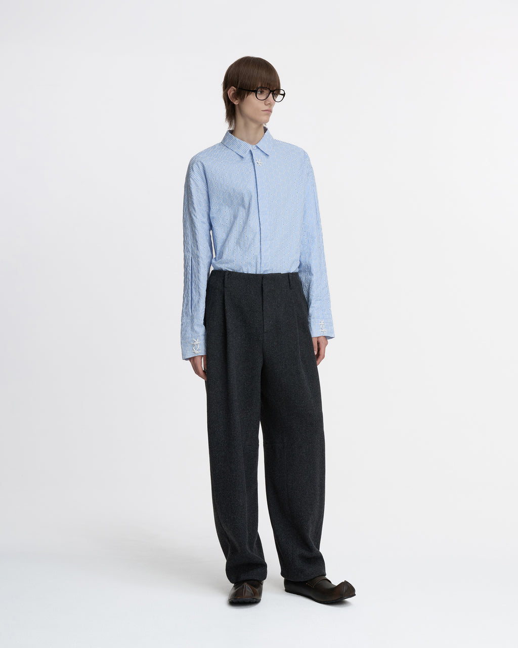 Ader Error - Shirt Product. 30 (Sky Blue) product image 1 | TRAB K-Fashion Australia