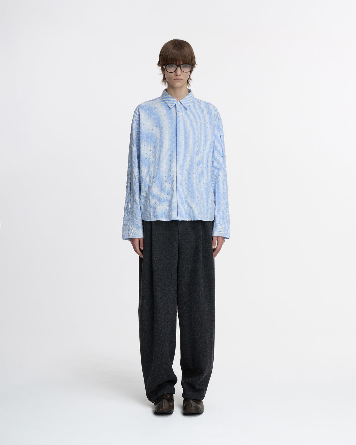 Ader Error - Shirt Product. 30 (Sky Blue) product image 2 | TRAB K-Fashion Australia