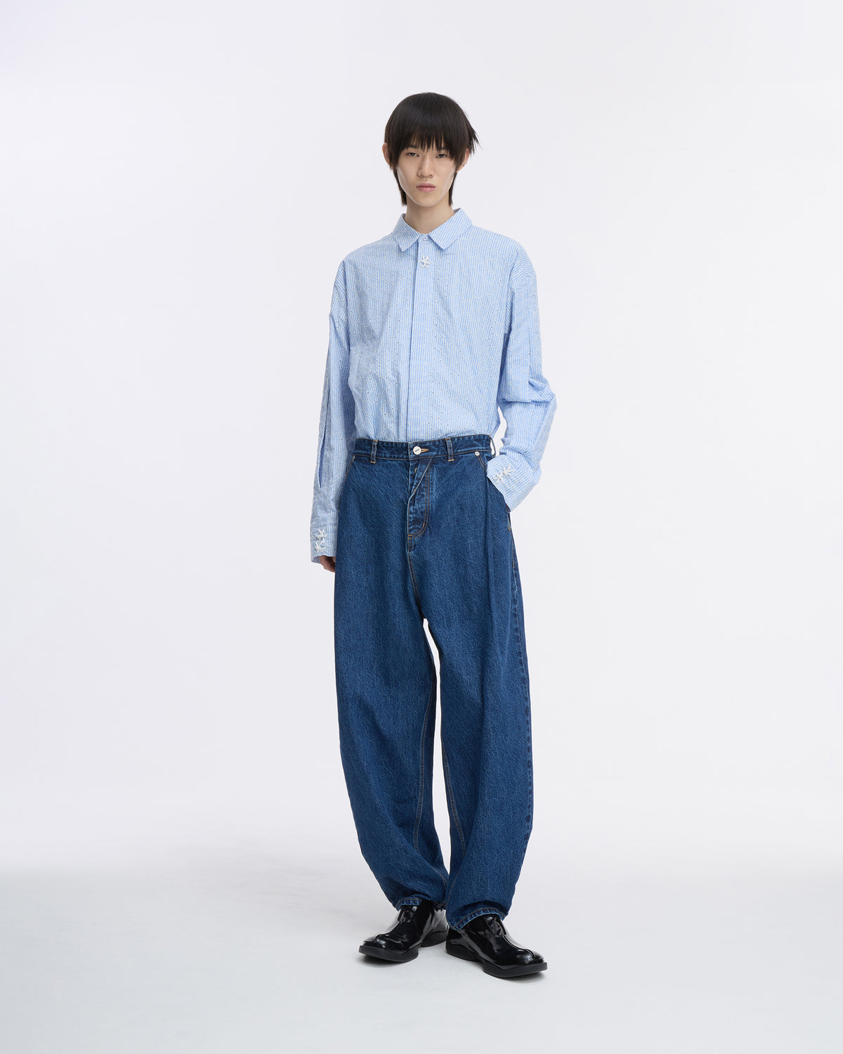 Ader Error - Shirt Product. 30 (Sky Blue) product image 5 | TRAB K-Fashion Australia