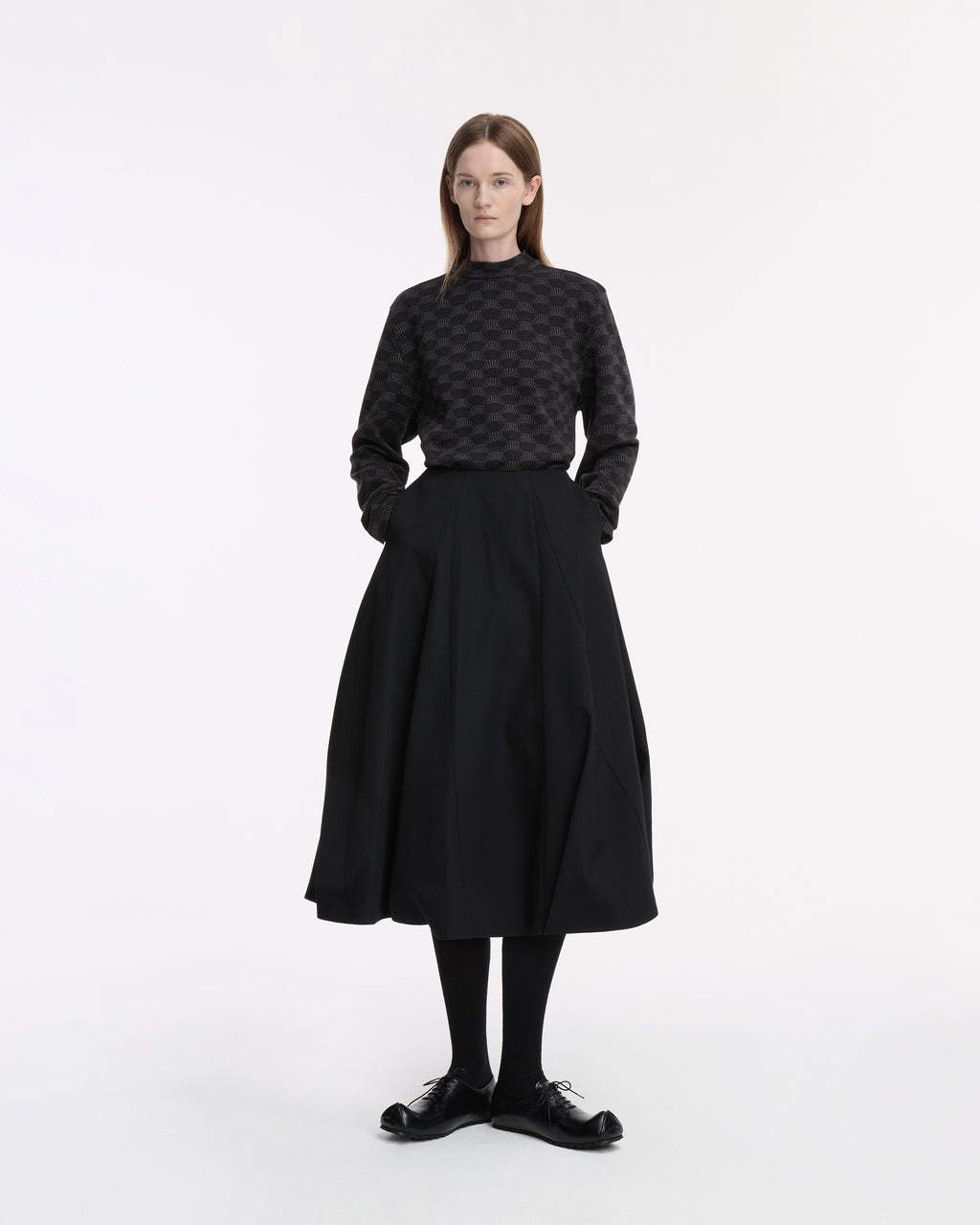 Ader Error - Long Skirt Product. 43 (Noir) product image 6 | TRAB K-Fashion Australia