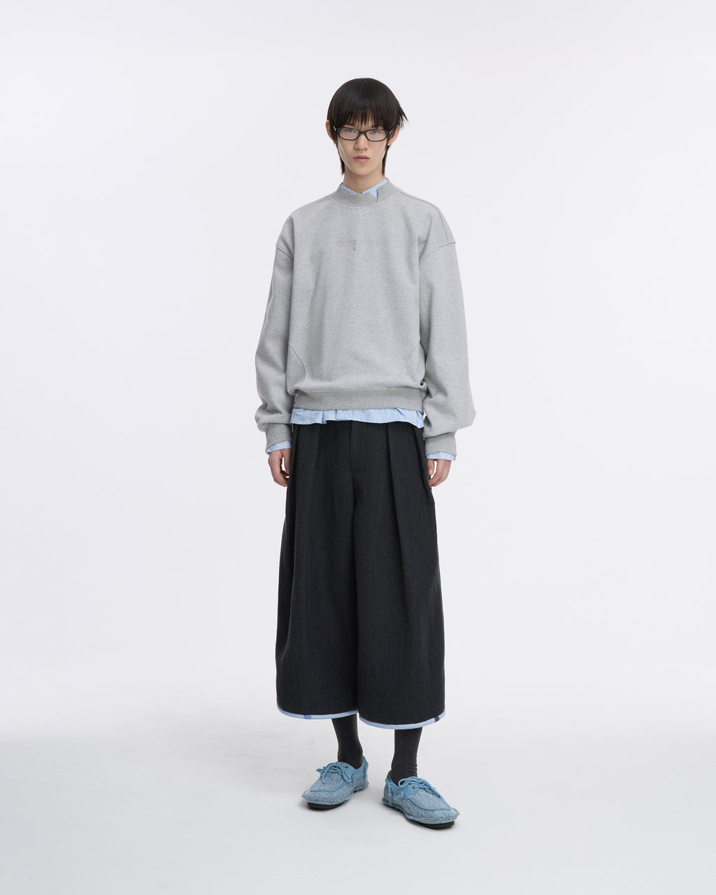 Ader Error - Sweatshirt Product. 22 (Grey) product image 1 | TRAB K-Fashion Australia