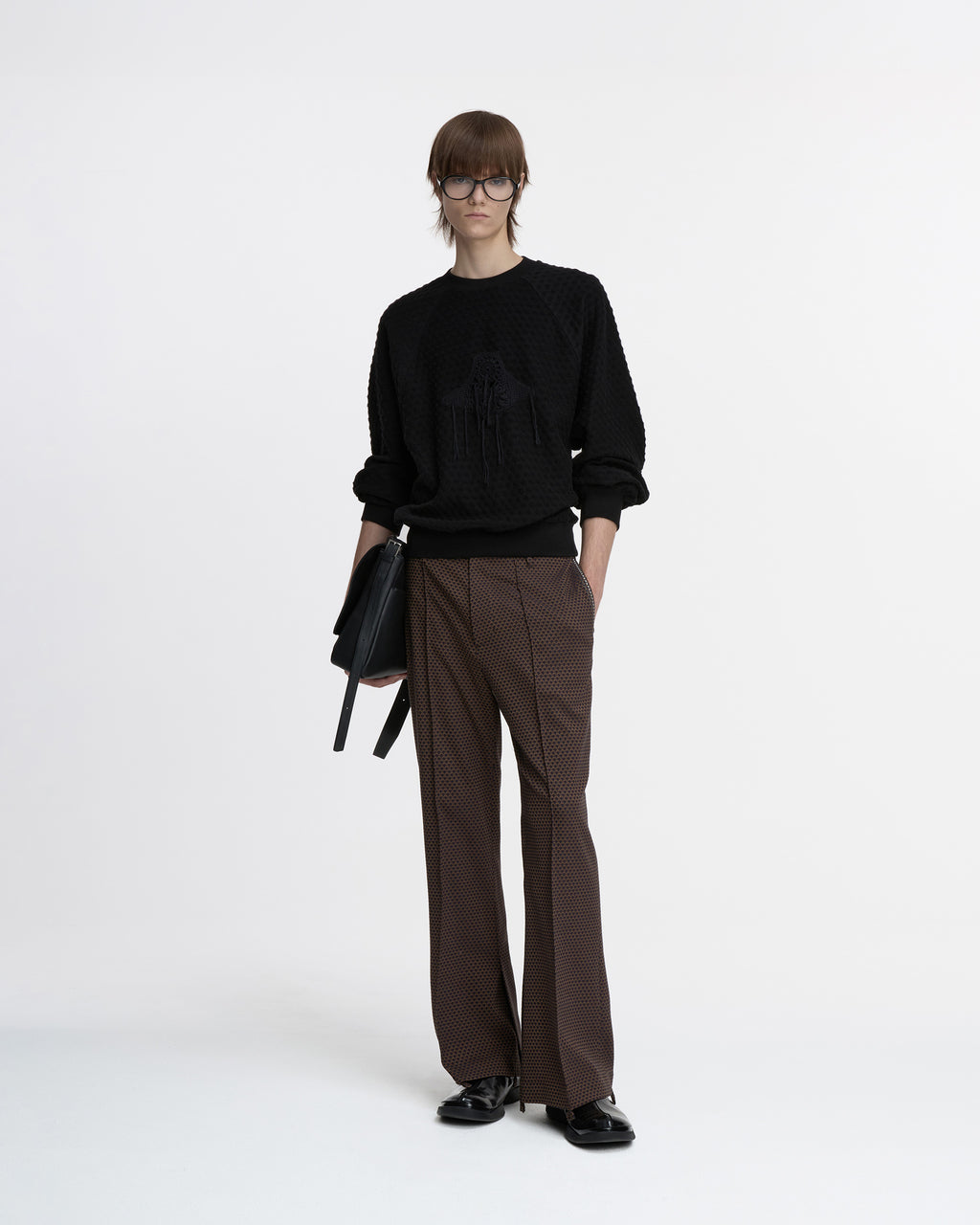 Ader Error - Meadow Sweatshirt Product. 23 (Noir) product image 1 | TRAB K-Fashion Australia