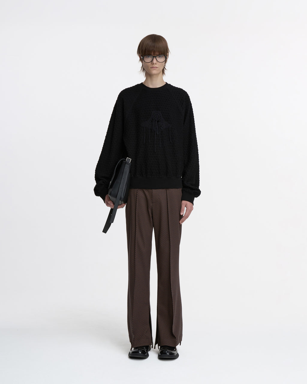 Ader Error - Meadow Sweatshirt Product. 23 (Noir) product image 2 | TRAB K-Fashion Australia