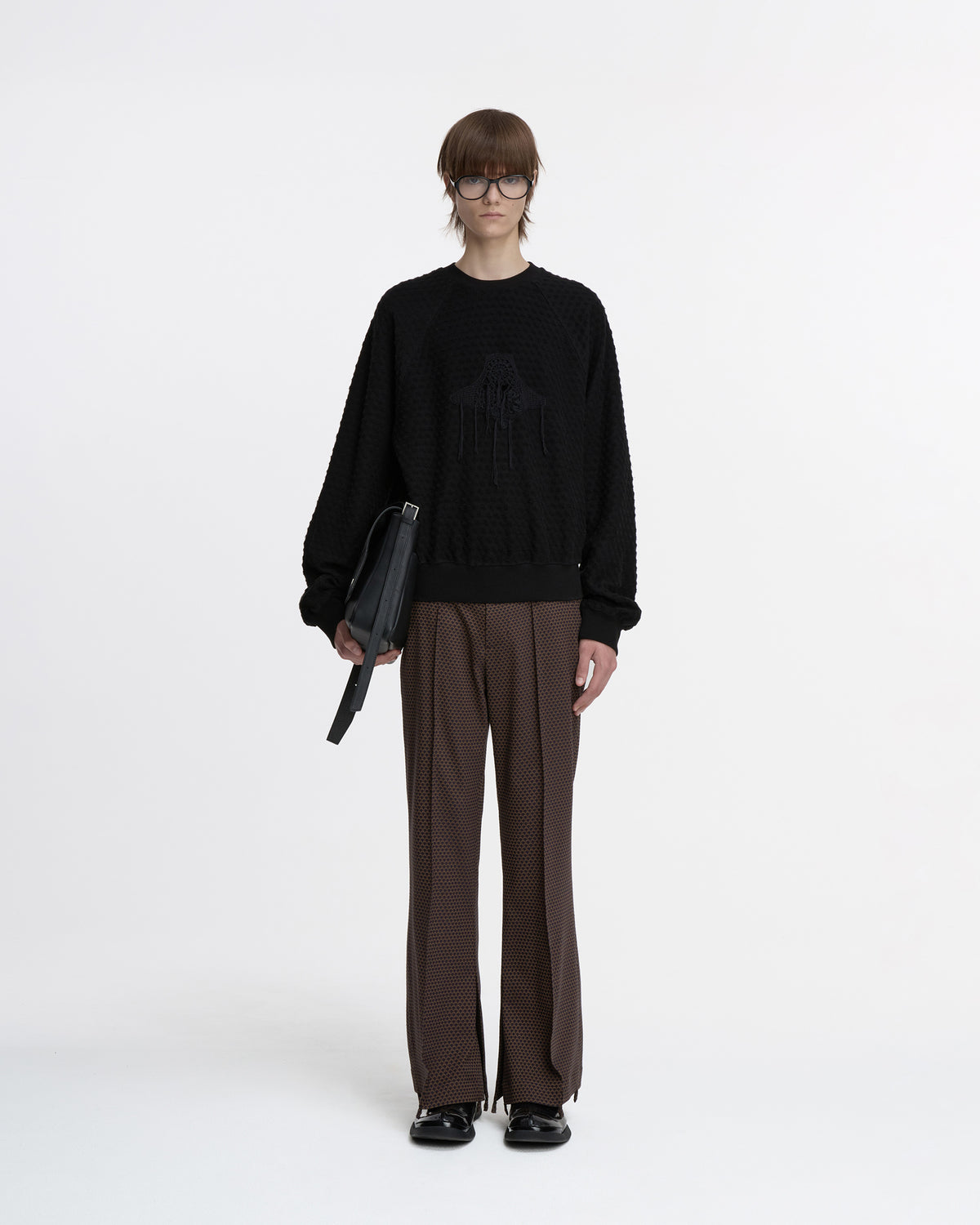 Ader Error - Meadow Sweatshirt Product. 23 (Noir) product image 2 | TRAB K-Fashion Australia