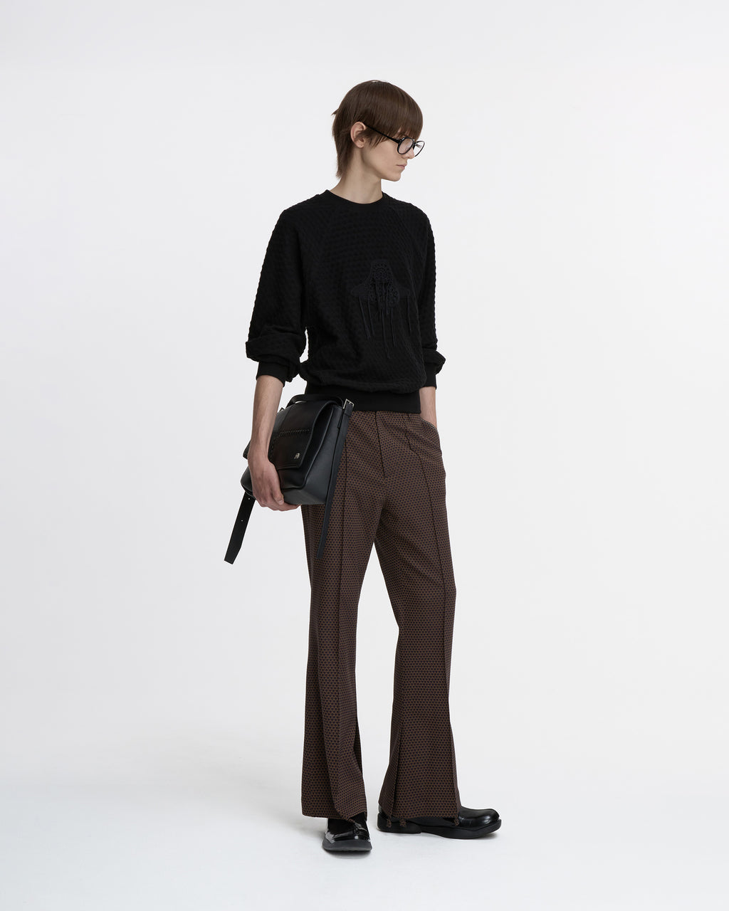 Ader Error - Meadow Sweatshirt Product. 23 (Noir) product image 4 | TRAB K-Fashion Australia