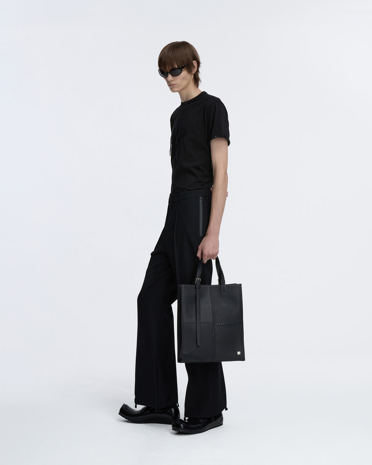Ader Error - T-shirt Product. 24 (Noir) product image 1 | TRAB K-Fashion Australia