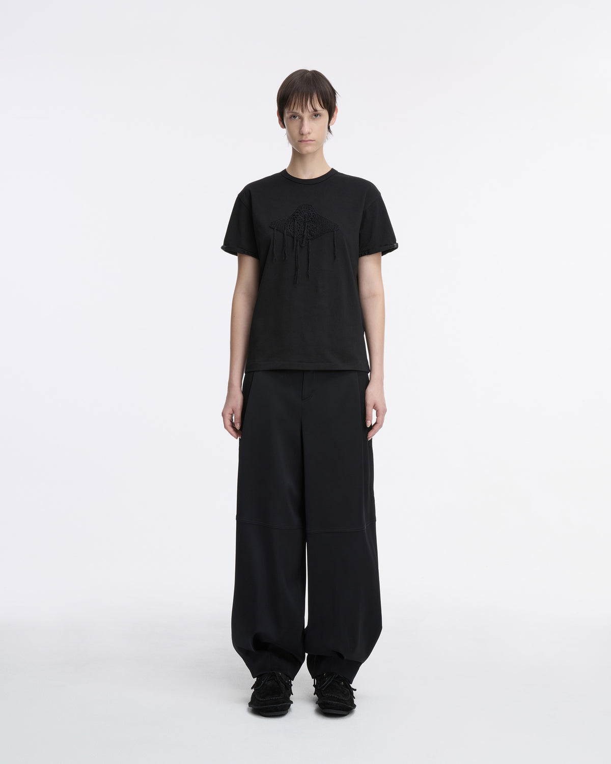 Ader Error - T-shirt Product. 24 (Noir) product image 7 | TRAB K-Fashion Australia