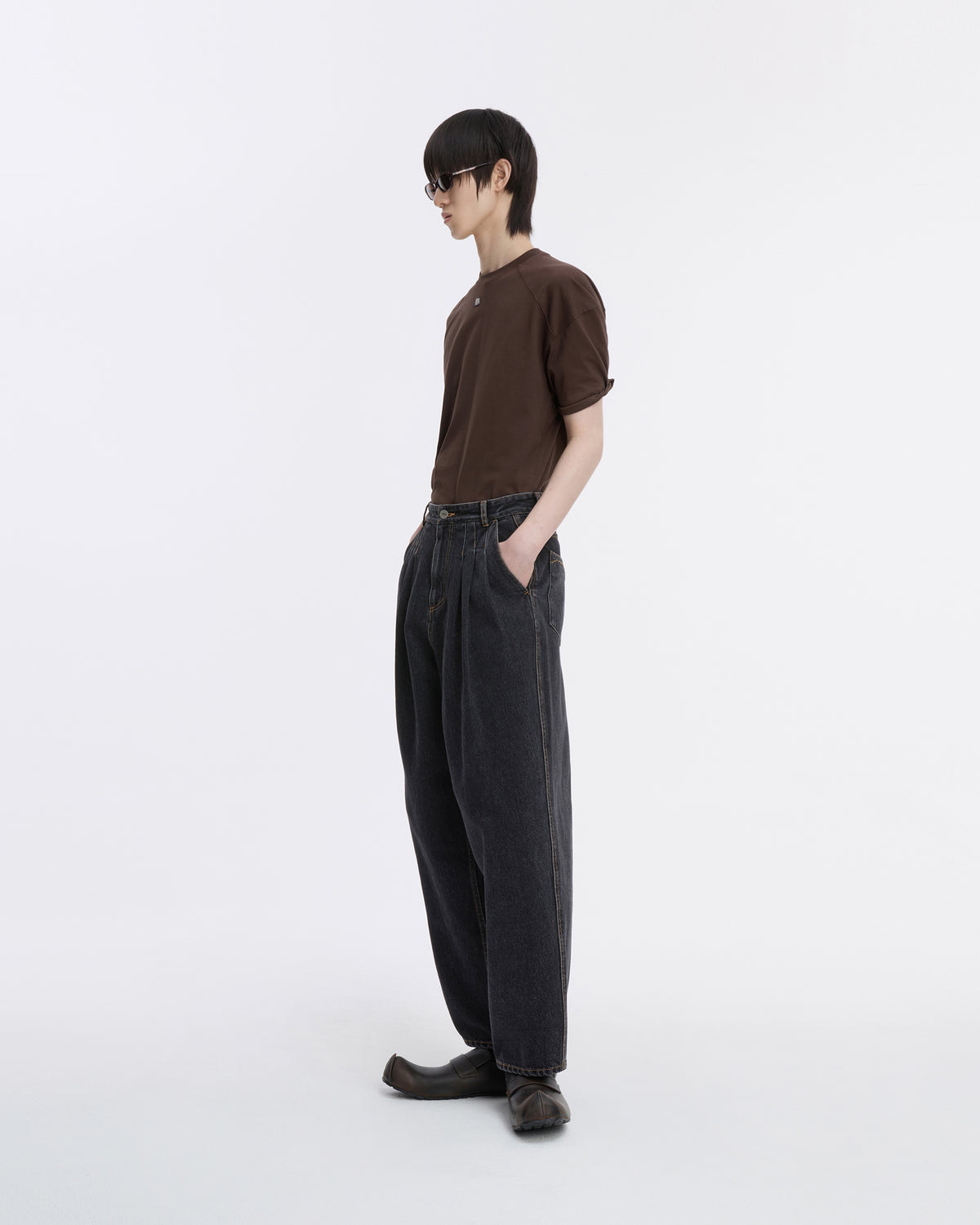 Ader Error - T-shirt Product. 25 (Brown) product image 4 | TRAB K-Fashion Australia