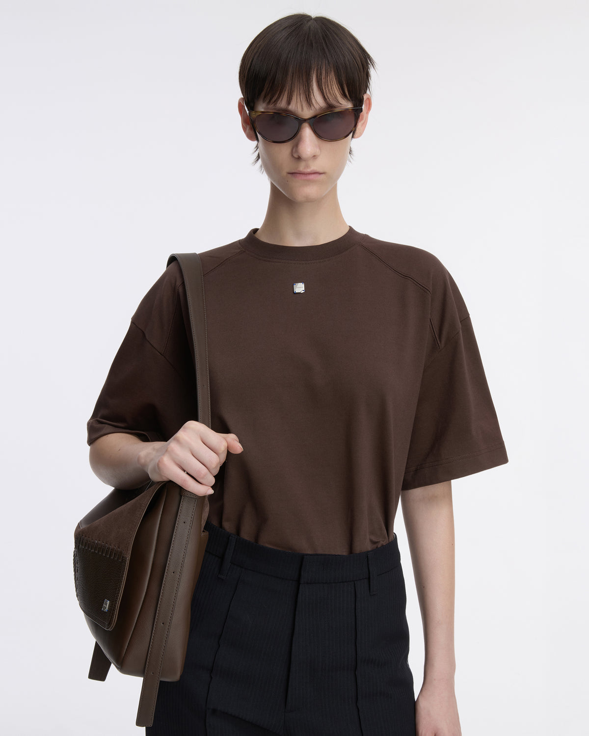 Ader Error - T-shirt Product. 25 (Brown) product image 10 | TRAB K-Fashion Australia