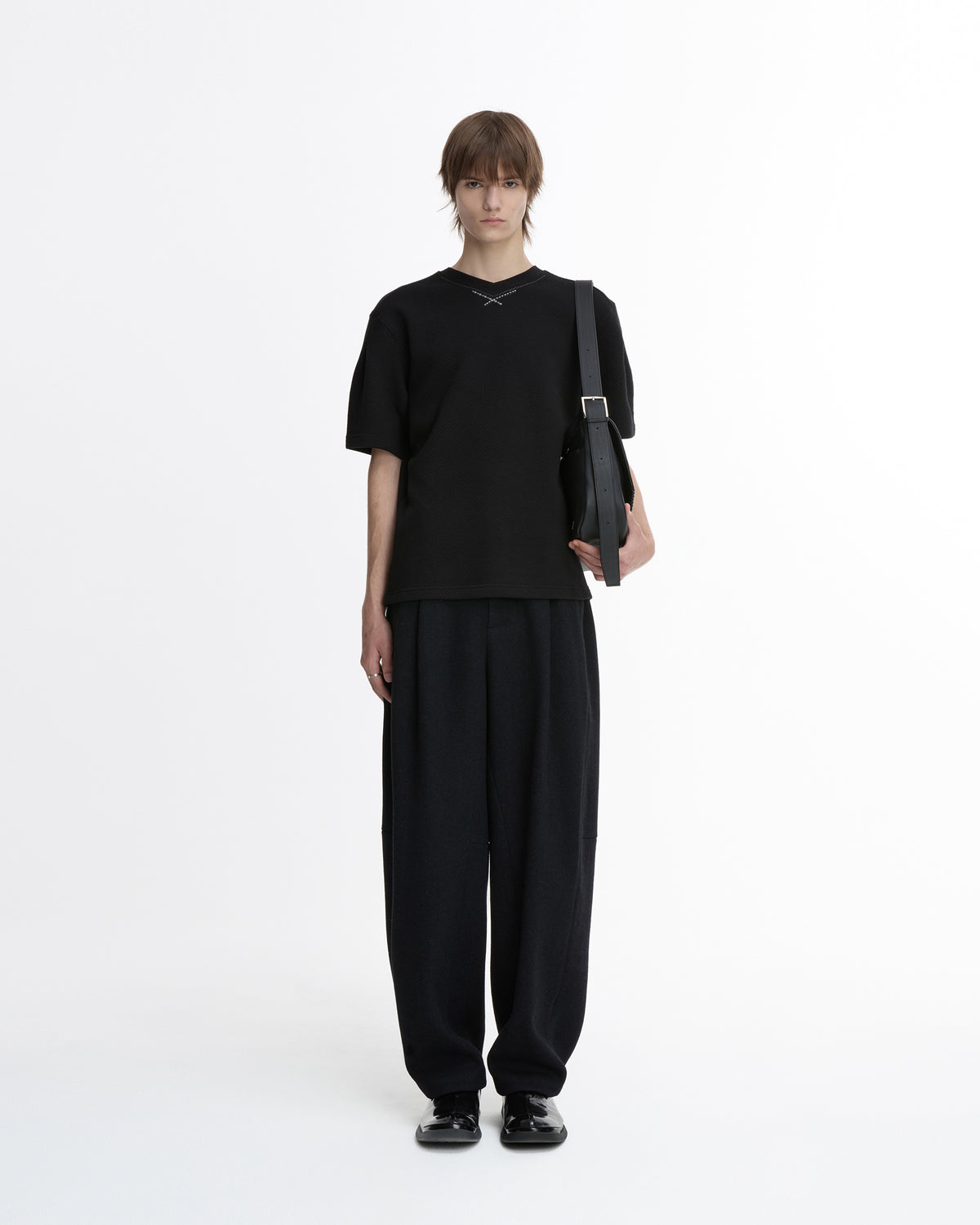 Ader Error - T-shirt Product. 26 (Noir) product image 2 | TRAB K-Fashion Australia