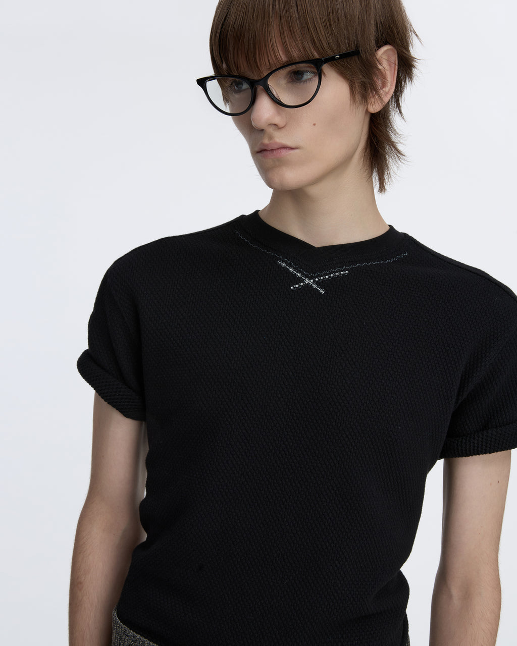 Ader Error - T-shirt Product. 26 (Noir) product image 5 | TRAB K-Fashion Australia