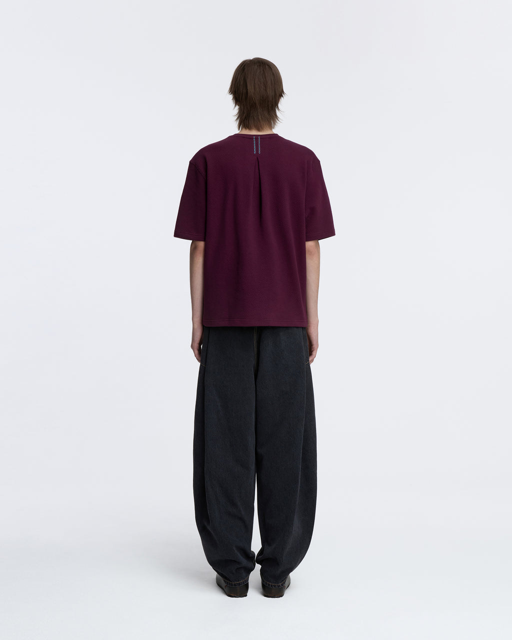 Ader Error - T-shirt Product. 26 (Burgundy) product image 3 | TRAB K-Fashion Australia