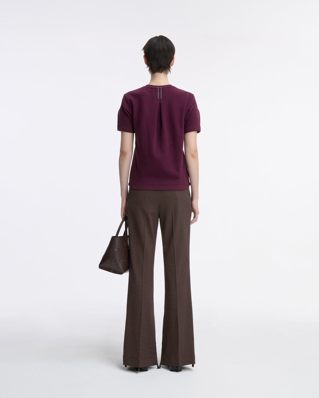 Ader Error - T-shirt Product. 26 (Burgundy) product image 8 | TRAB K-Fashion Australia