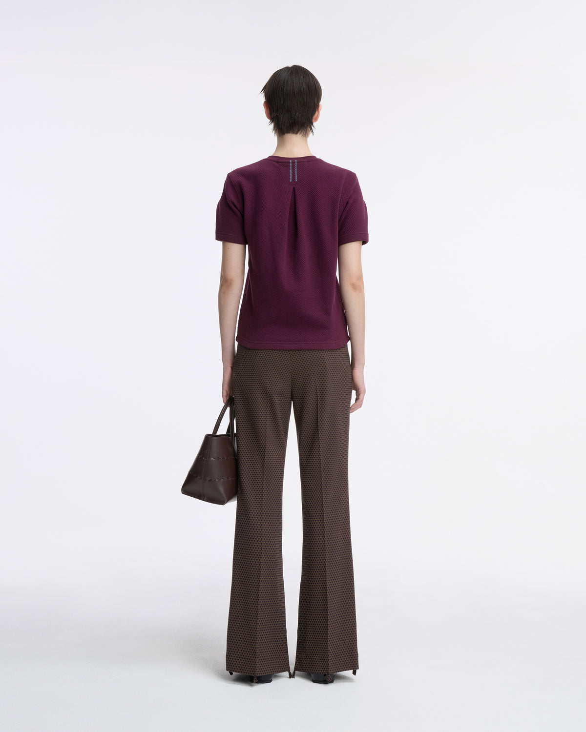 Ader Error - T-shirt Product. 26 (Burgundy) product image 8 | TRAB K-Fashion Australia
