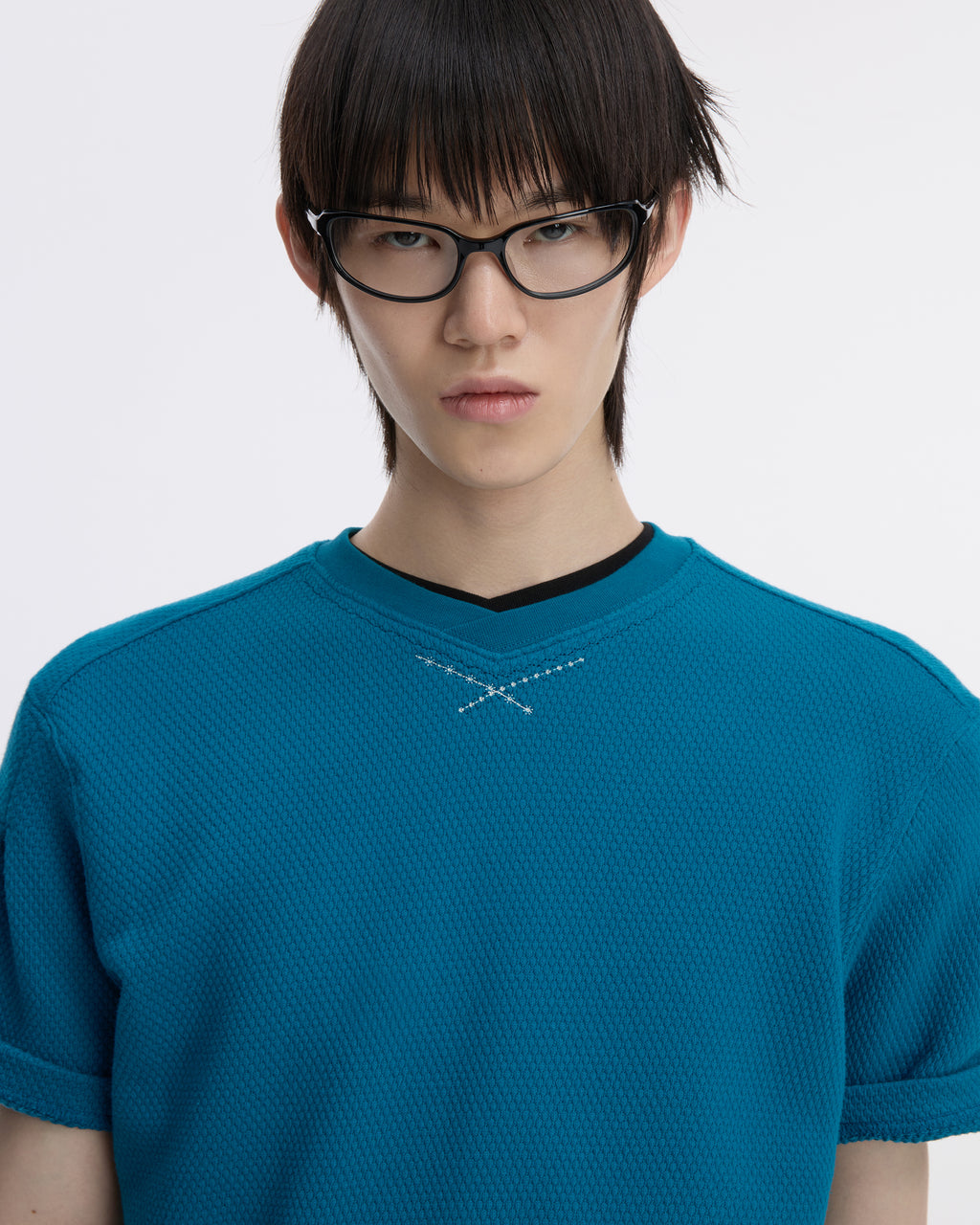 Ader Error - T-shirt Product. 26 (Turquoise) product image 5 | TRAB K-Fashion Australia