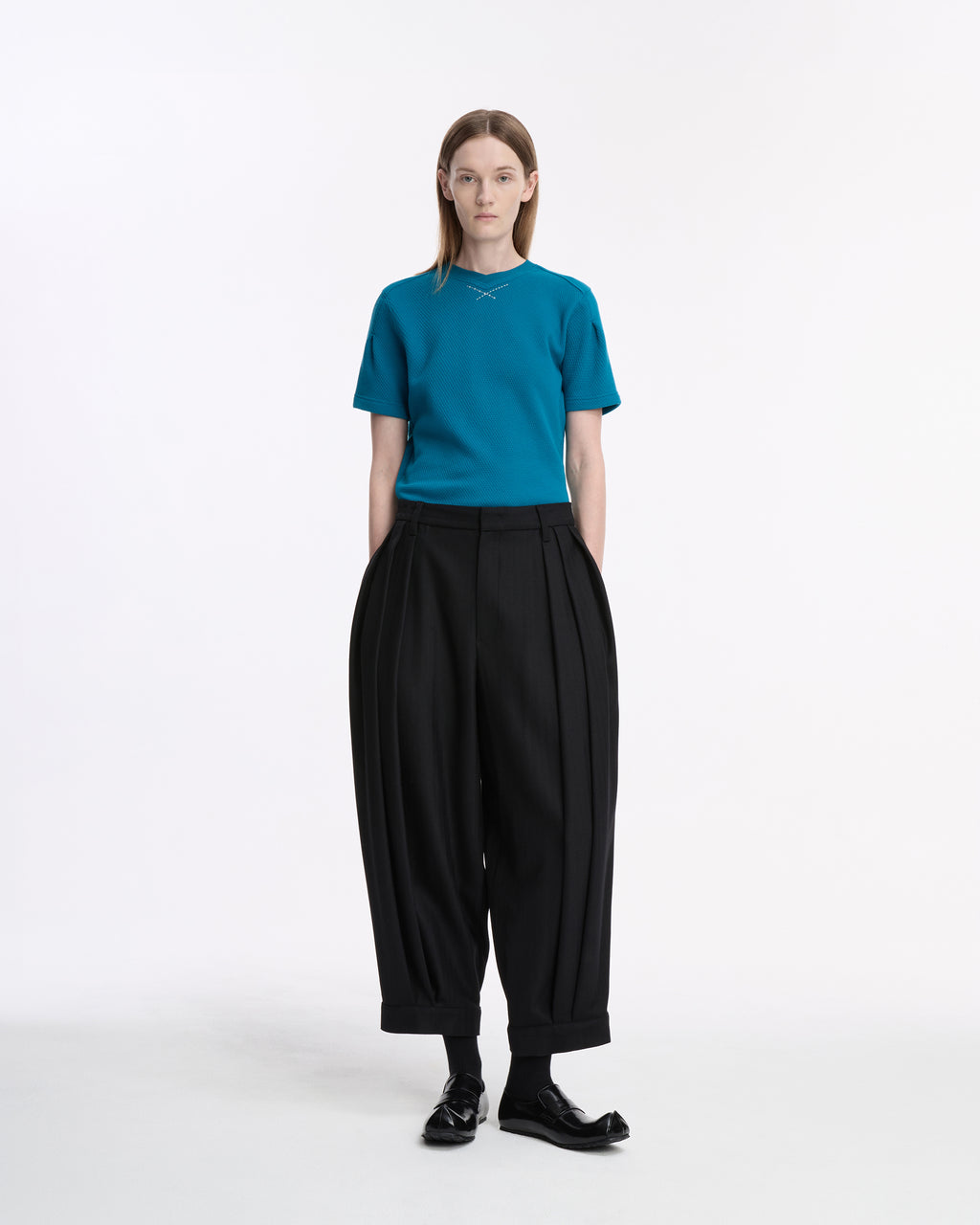 Ader Error - T-shirt Product. 26 (Turquoise) product image 6 | TRAB K-Fashion Australia