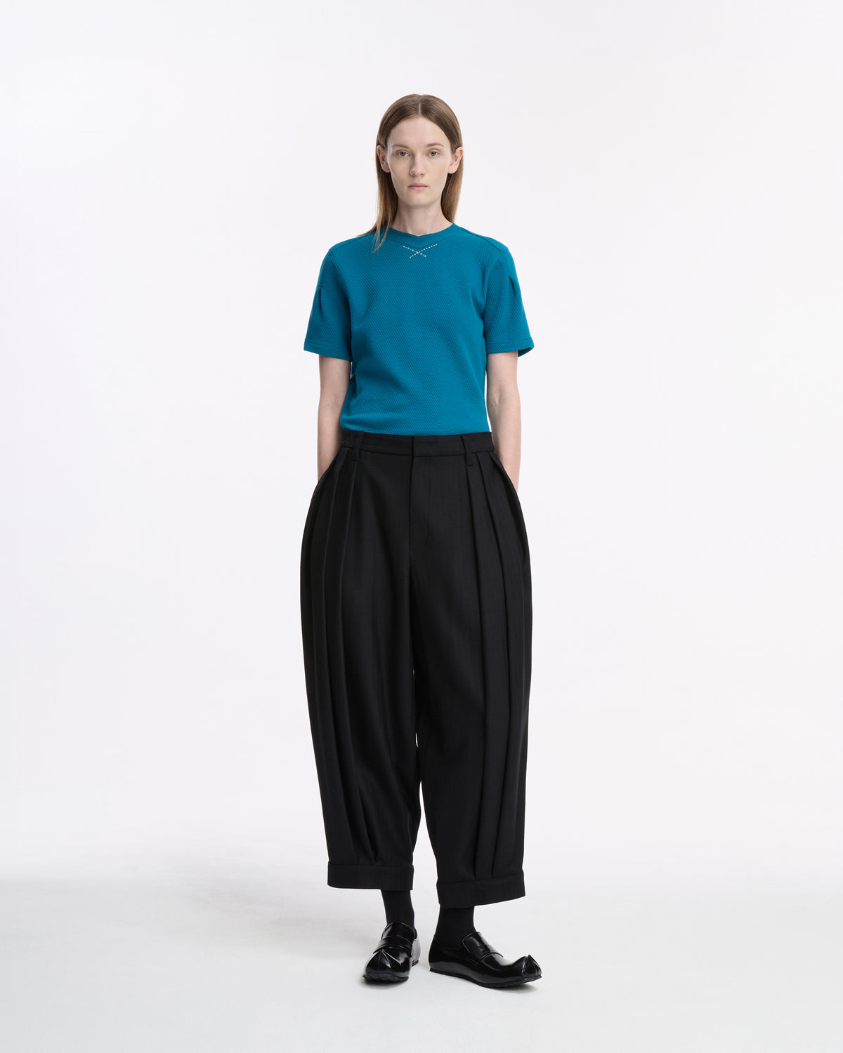 Ader Error - T-shirt Product. 26 (Turquoise) product image 6 | TRAB K-Fashion Australia