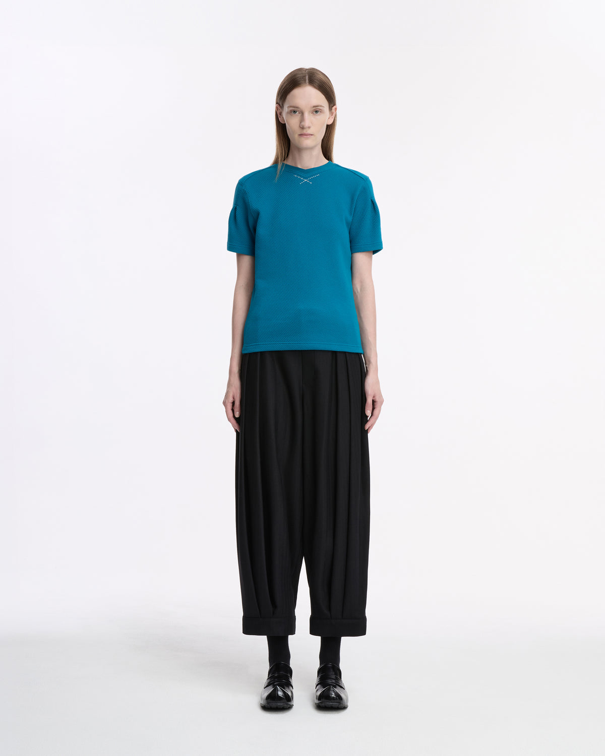 Ader Error - T-shirt Product. 26 (Turquoise) product image 7 | TRAB K-Fashion Australia