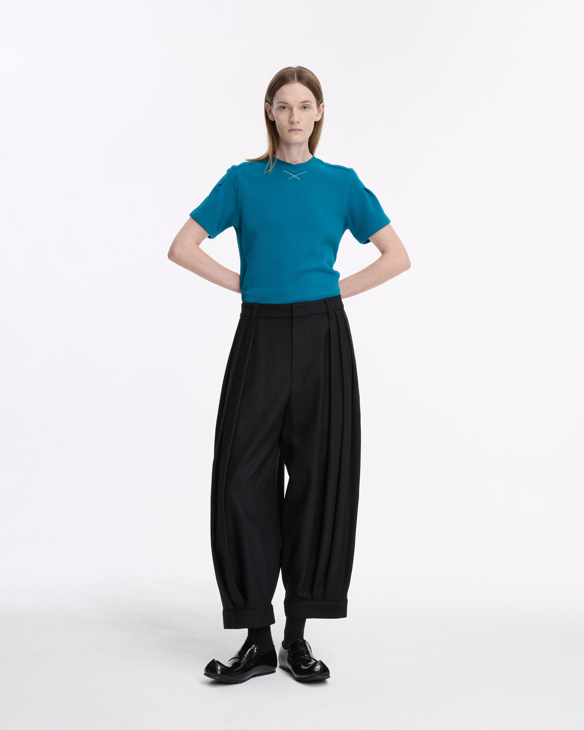 Ader Error - T-shirt Product. 26 (Turquoise) product image 9 | TRAB K-Fashion Australia
