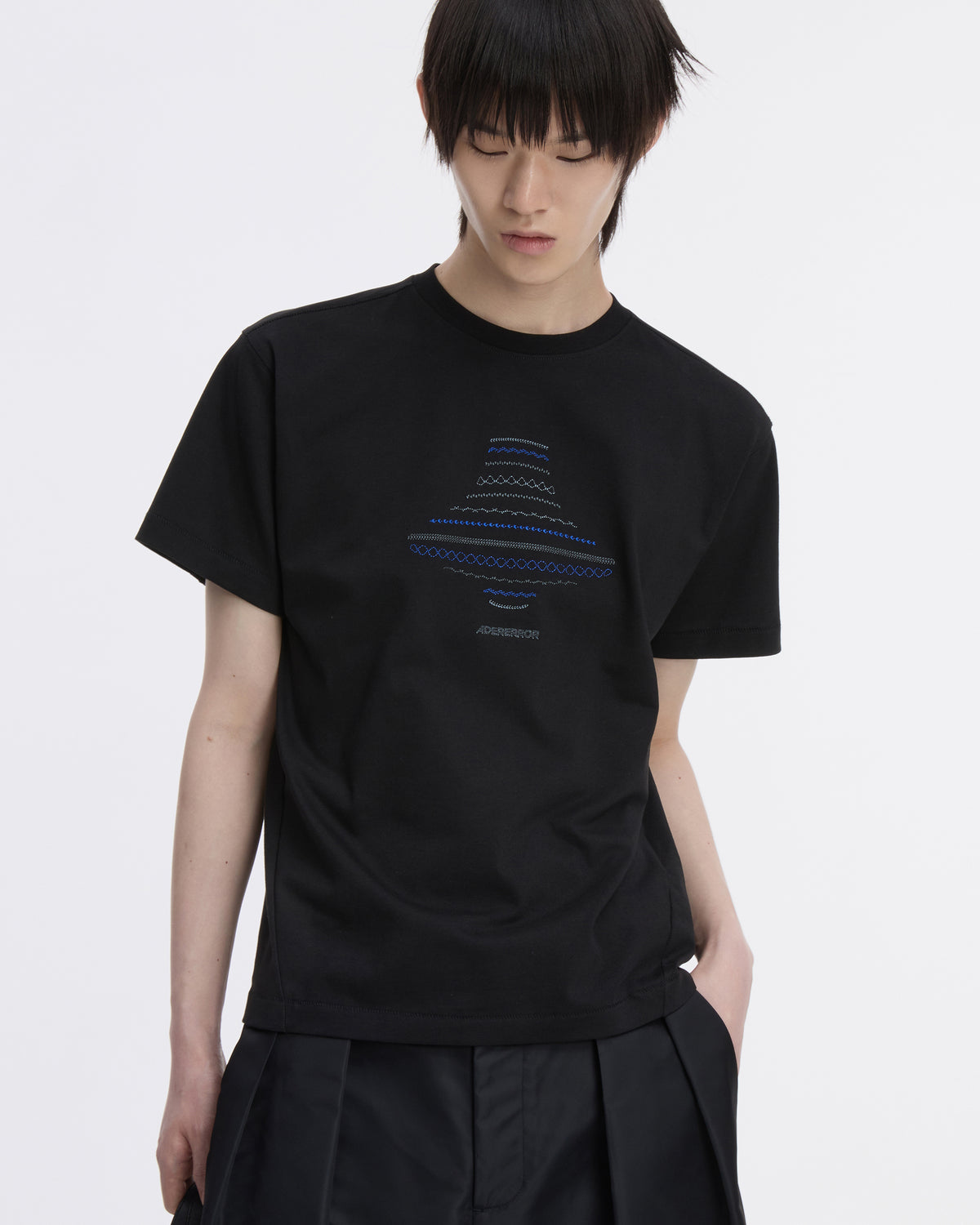 Ader Error - T-shirt Product. 27 (Noir) product image 4 | TRAB K-Fashion Australia