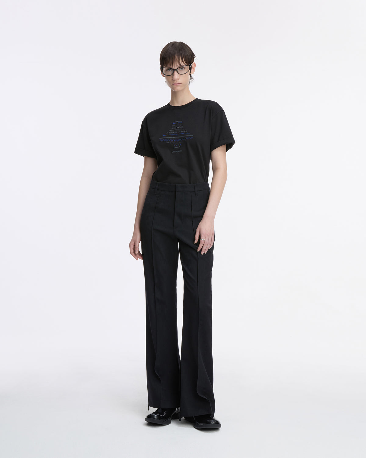 Ader Error - T-shirt Product. 27 (Noir) product image 5 | TRAB K-Fashion Australia