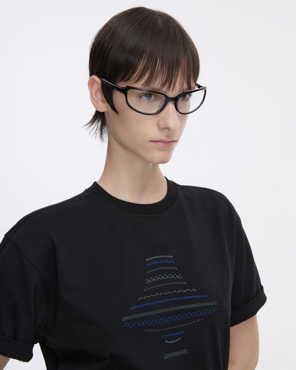 Ader Error - T-shirt Product. 27 (Noir) product image 9 | TRAB K-Fashion Australia