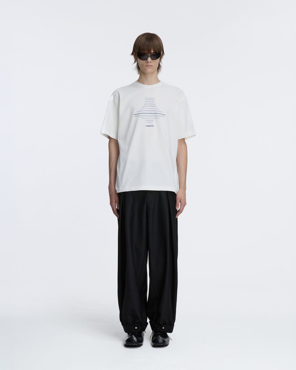 Ader Error - T-shirt Product. 27 (Off White) product image 2 | TRAB K-Fashion Australia