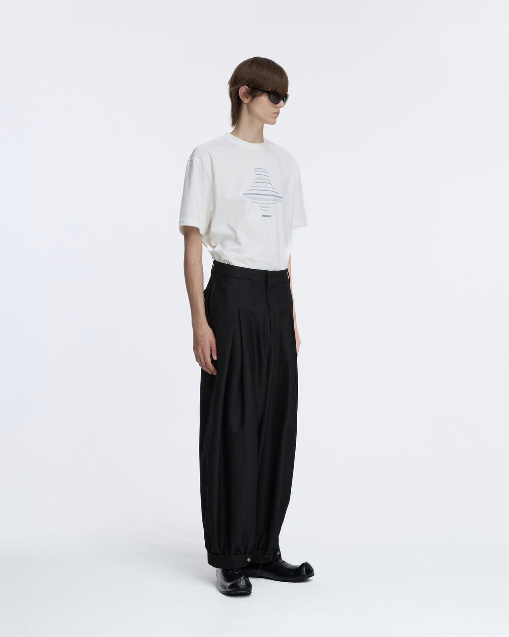 Ader Error - T-shirt Product. 27 (Off White) product image 4 | TRAB K-Fashion Australia