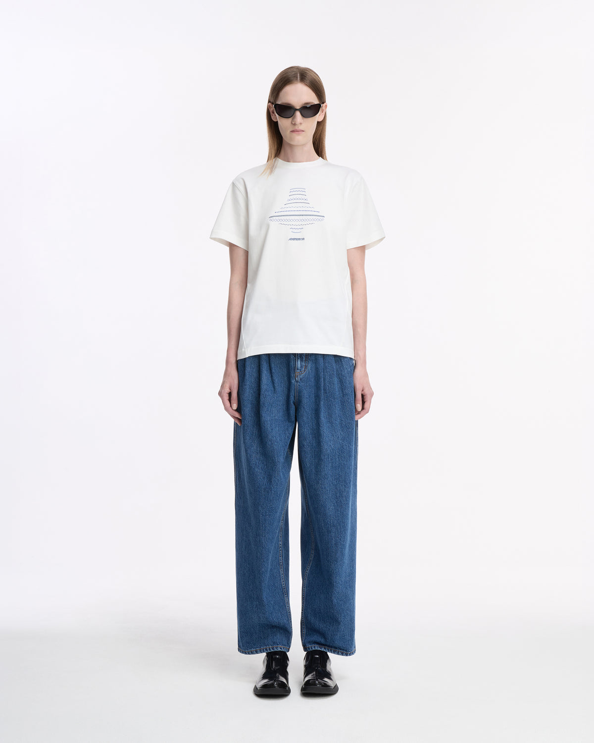 Ader Error - T-shirt Product. 27 (Off White) product image 7 | TRAB K-Fashion Australia