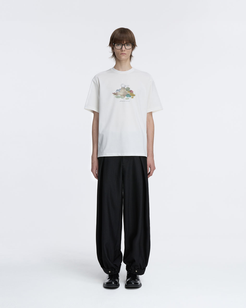 Ader Error - T-shirt Product. 28 (Off White) product image 2 | TRAB K-Fashion Australia