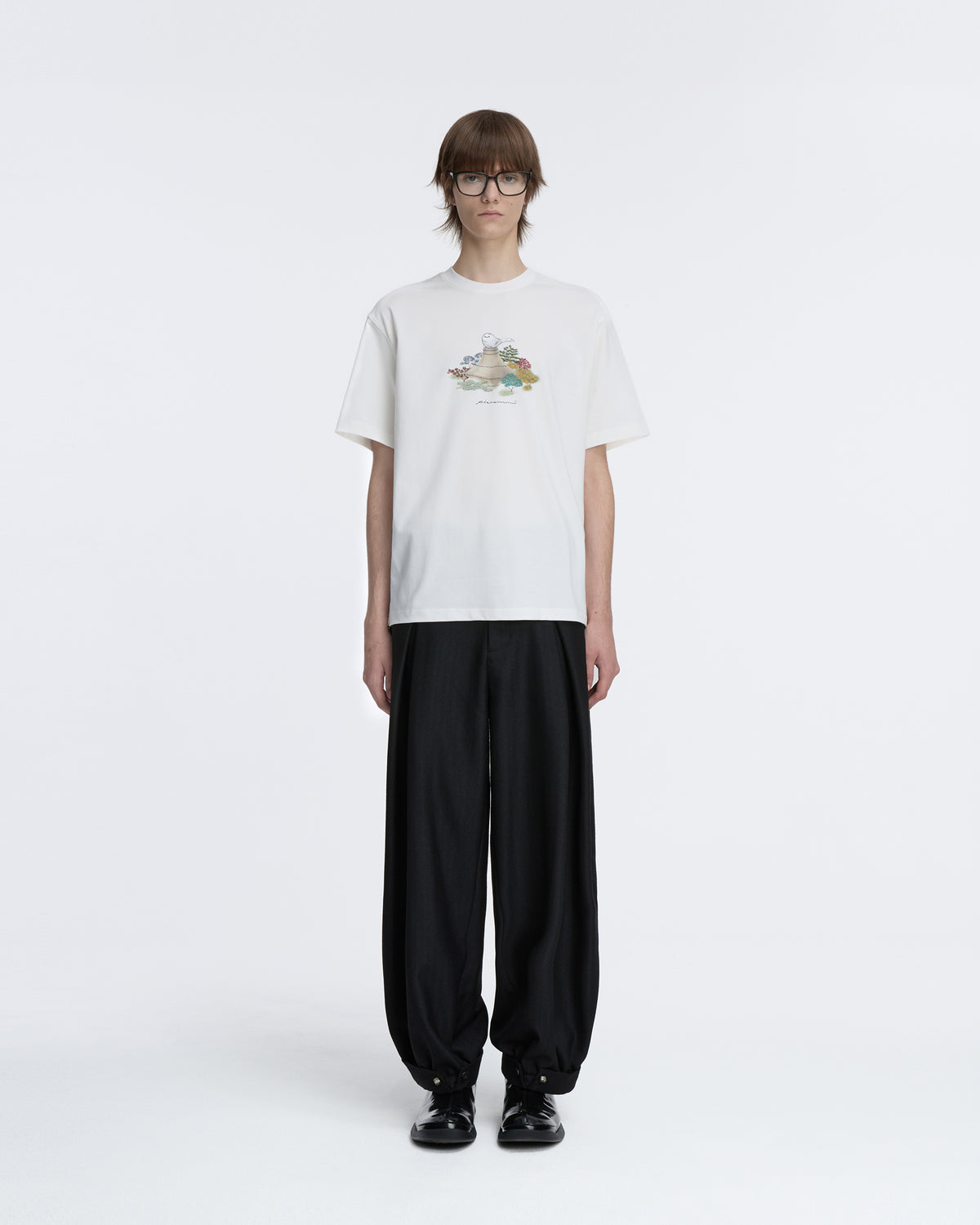Ader Error - T-shirt Product. 28 (Off White) product image 2 | TRAB K-Fashion Australia